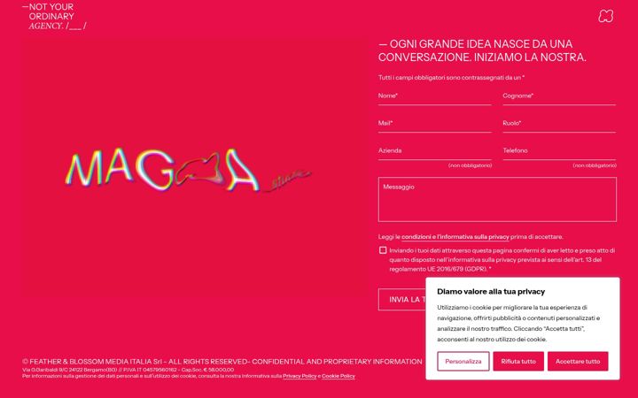 Screenshot of magmastudiolab.com