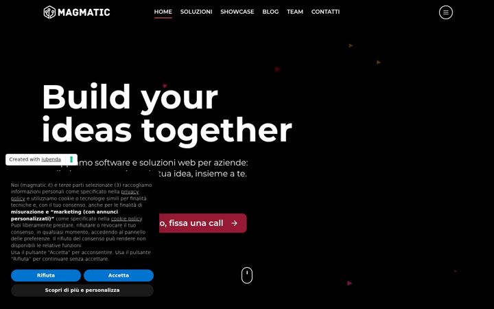 Screenshot of magmatic.it