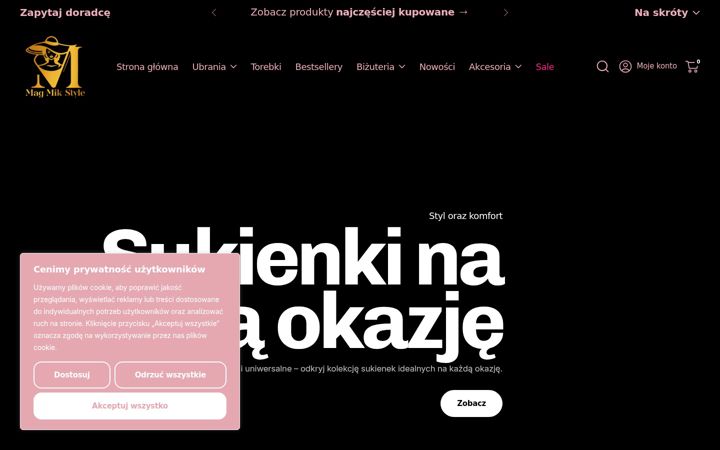 Screenshot of magmikstyle.pl