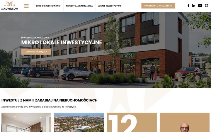Screenshot of magmillon.com