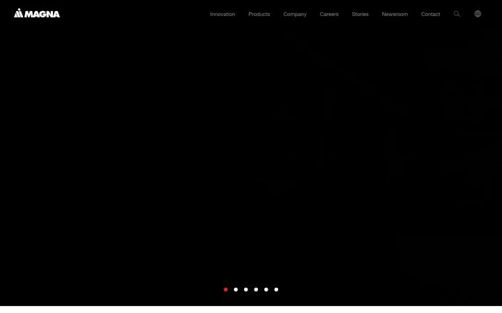 Screenshot stránky magna.com