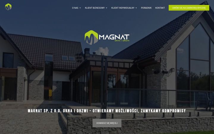 Screenshot of magnat-sc.pl