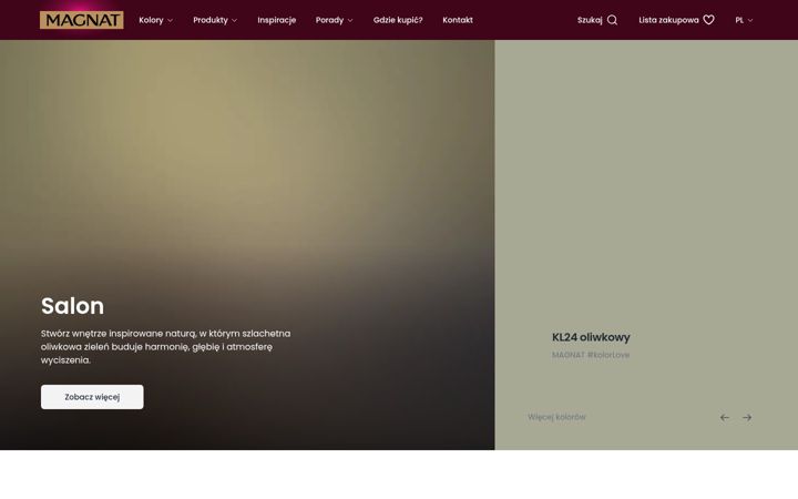 Screenshot of magnatfarby.pl