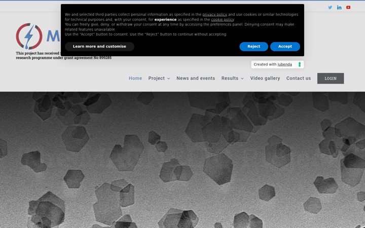 Screenshot of magneliq.eu