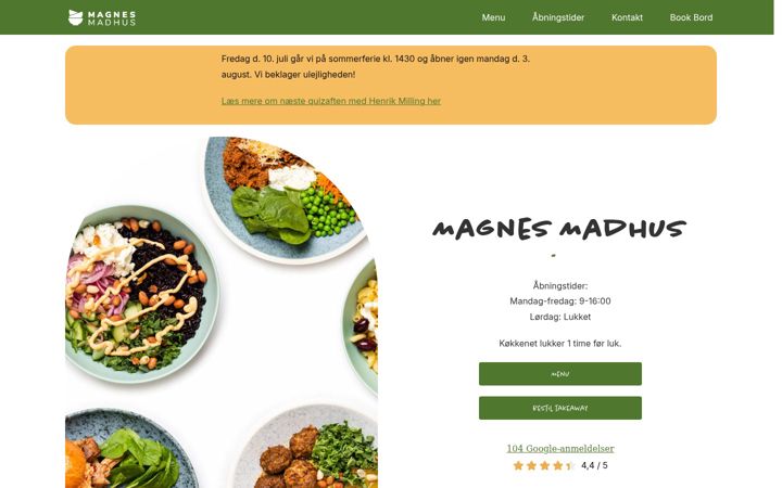 Screenshot of magnes.dk