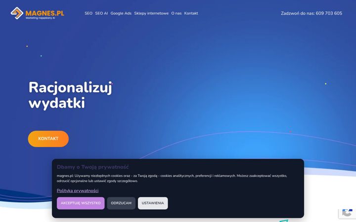 Screenshot of magnes.pl