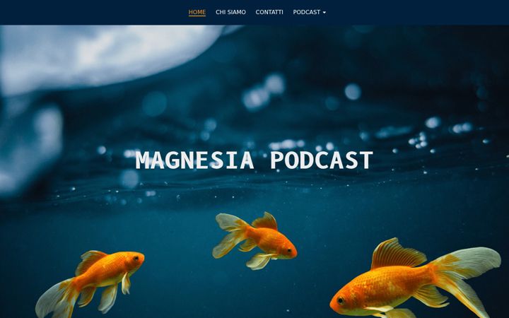 Screenshot of magnesiapodcast.it