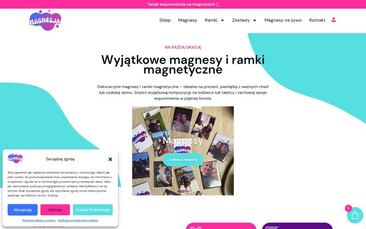 Screenshot of magnesja.pl