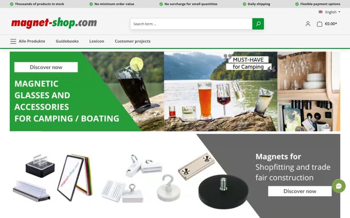 Screenshot of magnet-shop.com
