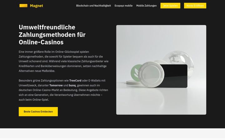 Screenshot of magneticas.de