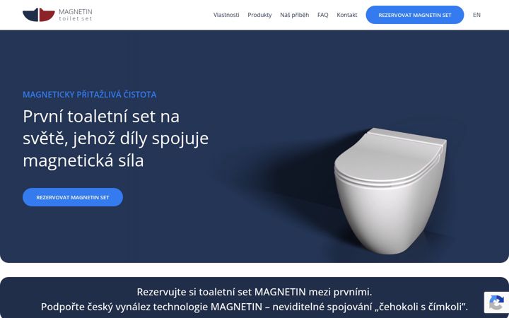 Screenshot of magnetintoilets.com