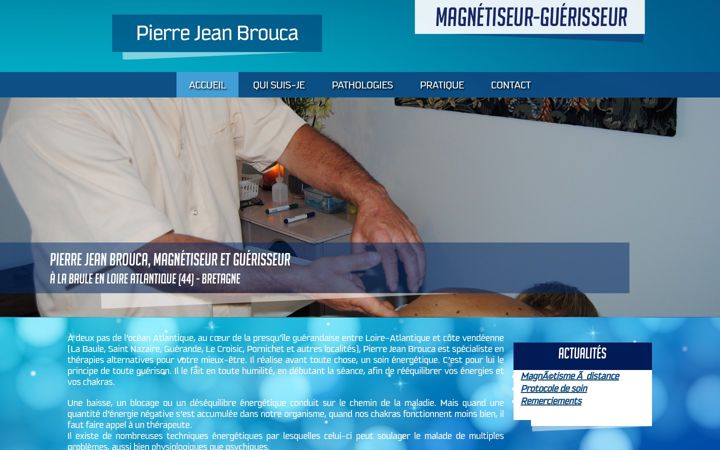 Screenshot of magnetiseur-guerisseur-64.com