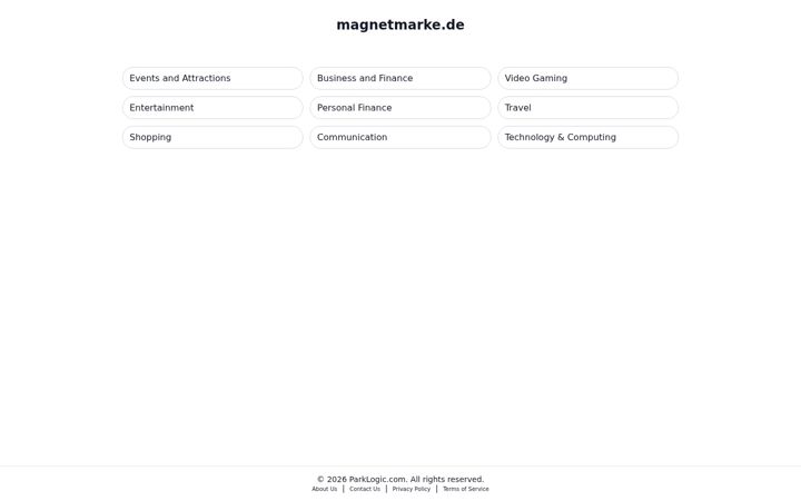 Screenshot of magnetmarke.de