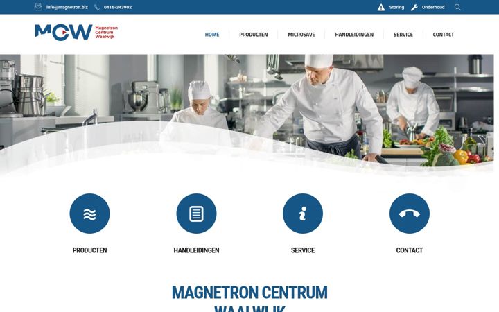 Screenshot of magnetroncentrum.nl