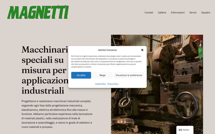 Screenshot of magnettisrlu.com