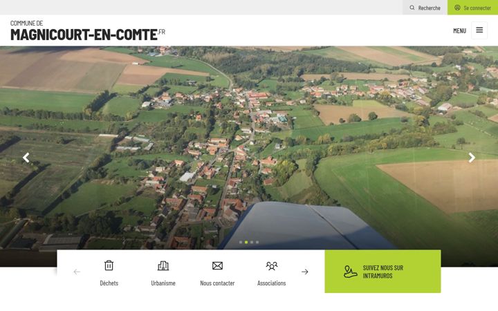 Screenshot of magnicourtencomte.fr