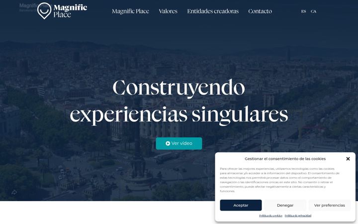 Screenshot of magnificplace.com