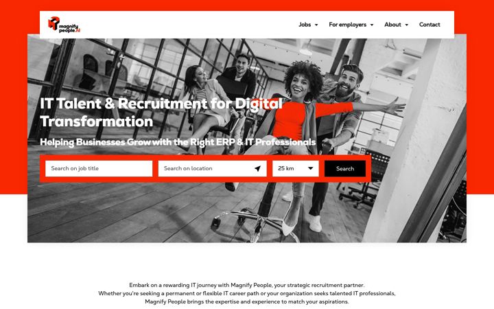 Screenshot of magnify-people.nl