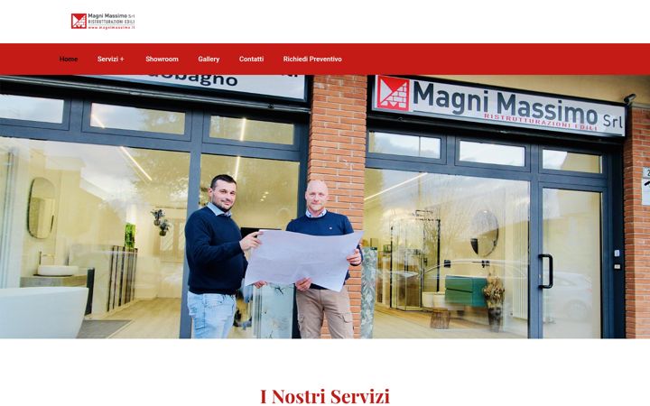 Screenshot of magnimassimo.it
