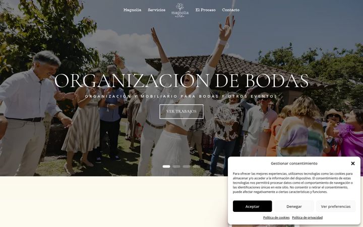Screenshot of magnoliaestudio.com