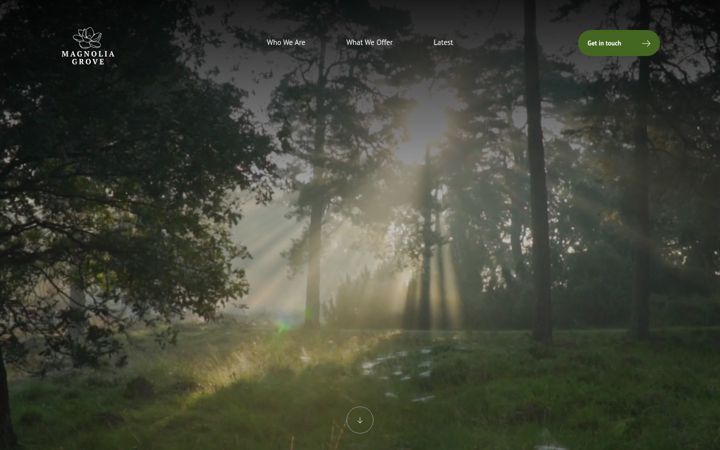 Screenshot of magnoliagrove.com