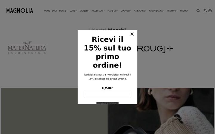 Screenshot of magnoliashoponline.com