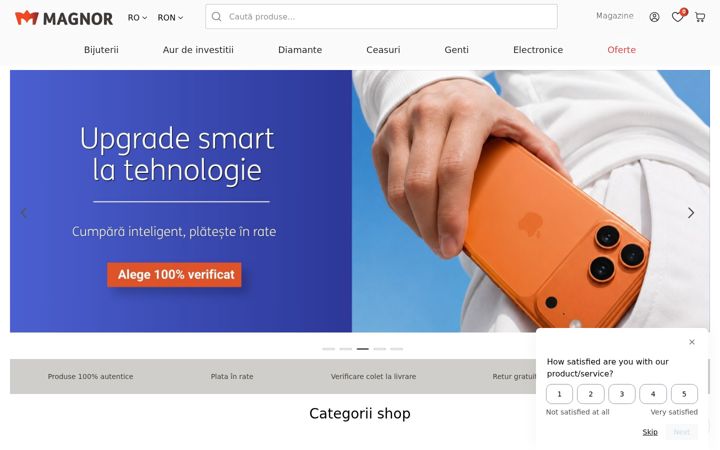 Screenshot ta' magnorshop.ro