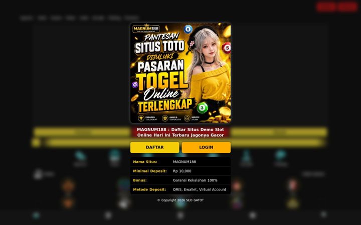 Screenshot of magnum188.it.com