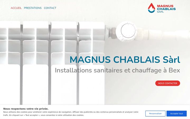 Screenshot of magnus-chablais.ch