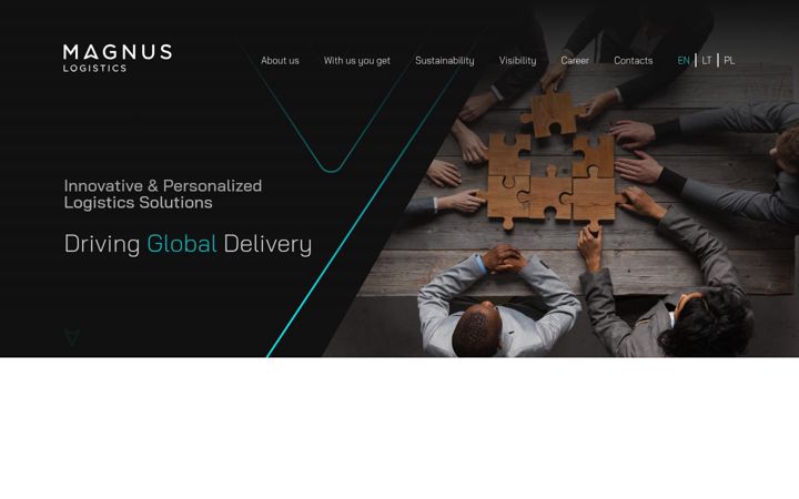 Screenshot of magnus.eu