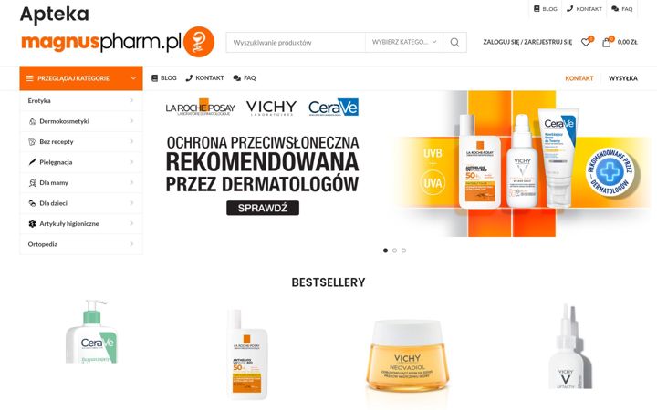 Screenshot of magnuspharm.pl