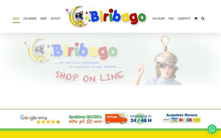 Screenshot of magobiribago.it