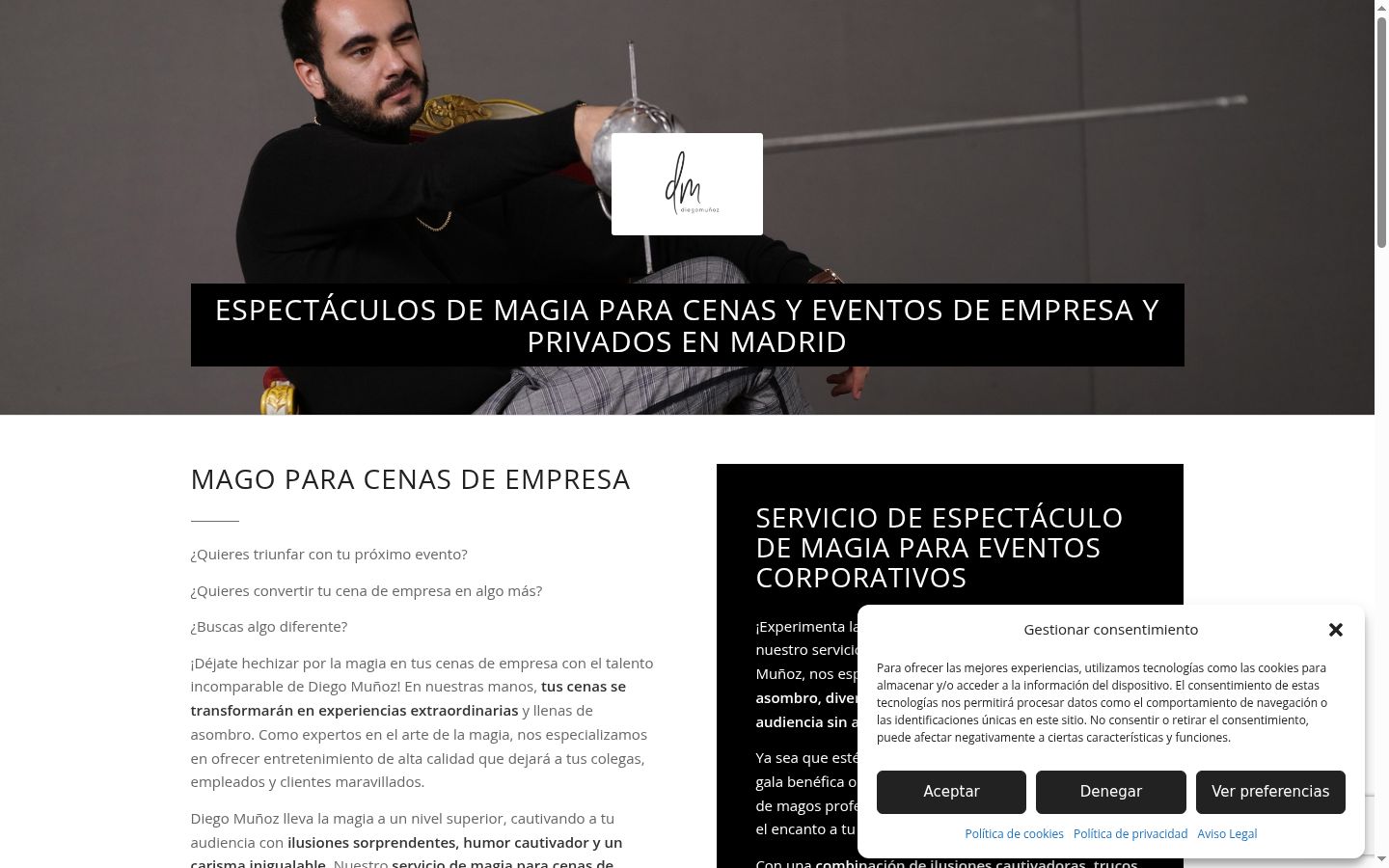Screenshot tal-banner tal-kunsens muri qabel kwalunkwe interazzjoni