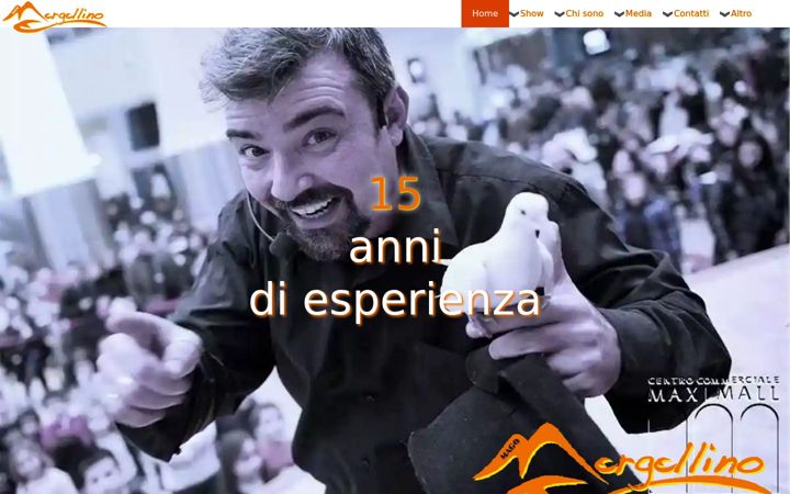 Screenshot of magomergellino.it