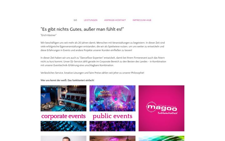 Screenshot van magoo.at