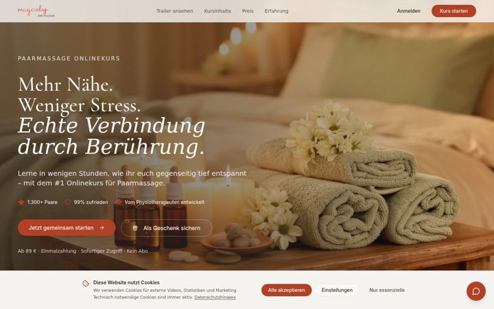 Screenshot of magoody.de
