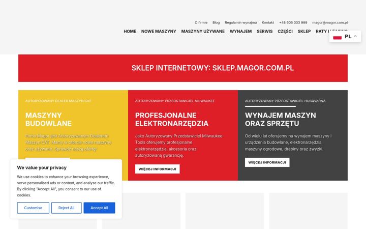 Screenshot of magor.com.pl
