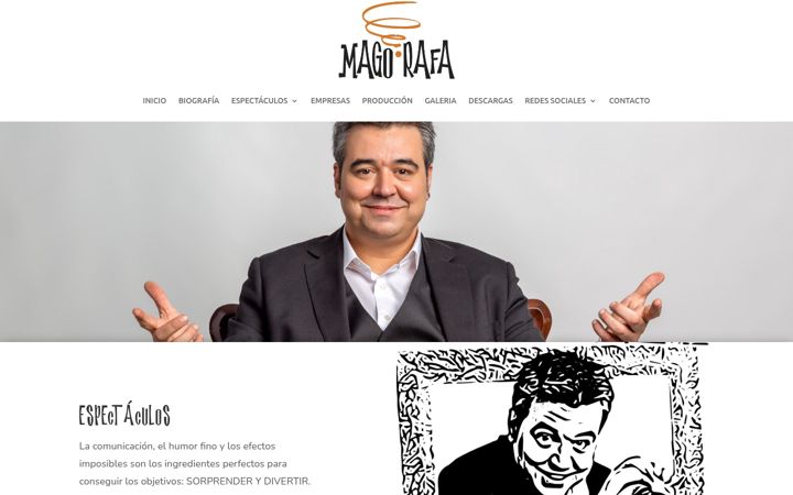 Screenshot of magorafa.com