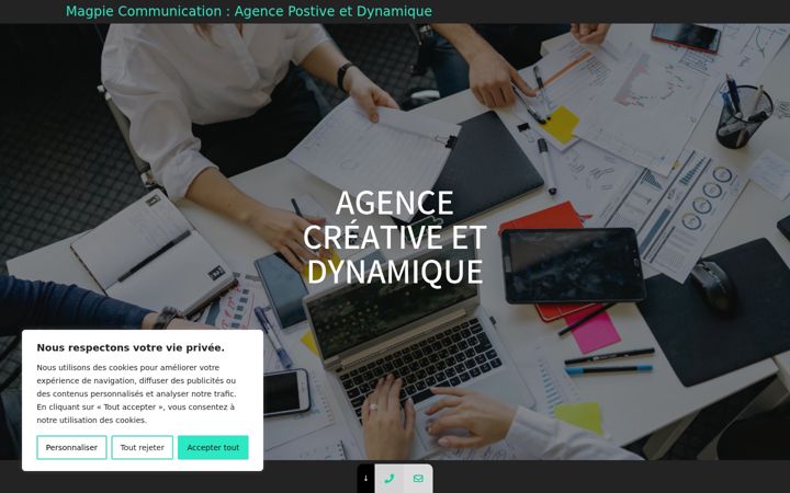 Screenshot of magpie-com.fr