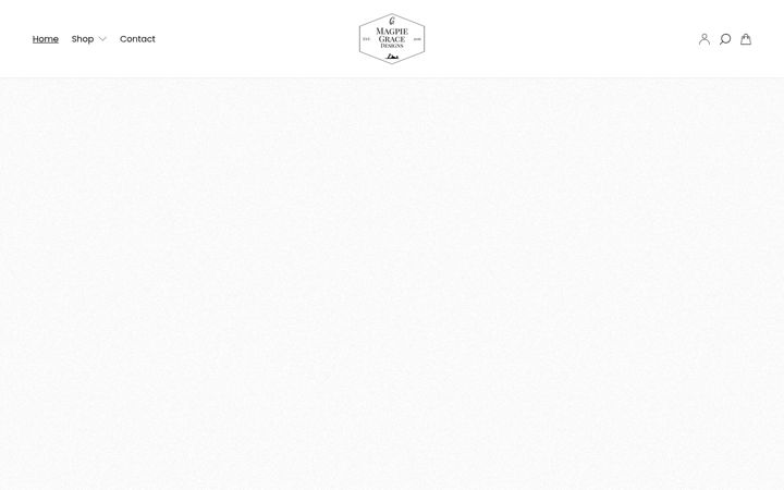 Screenshot of magpiegracedesigns.com