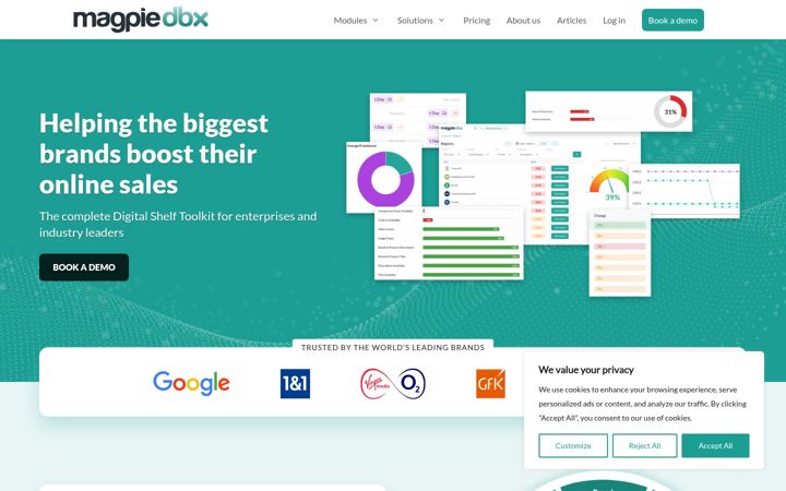 Screenshot of magpiehq.com