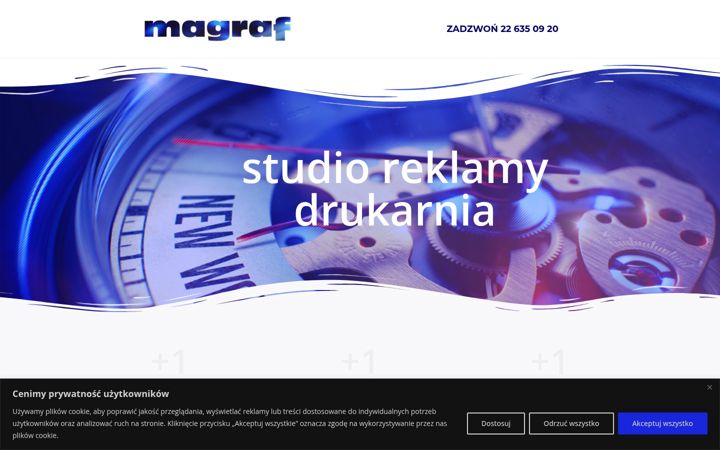 Screenshot of magraf.warszawa.pl