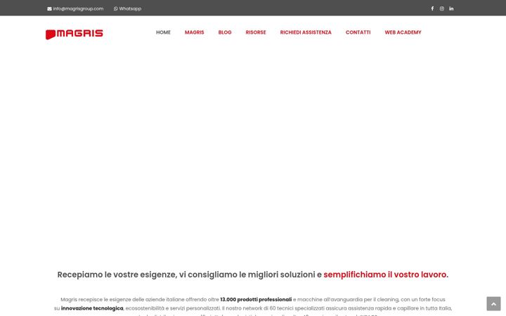 Screenshot of magrisgroup.com
