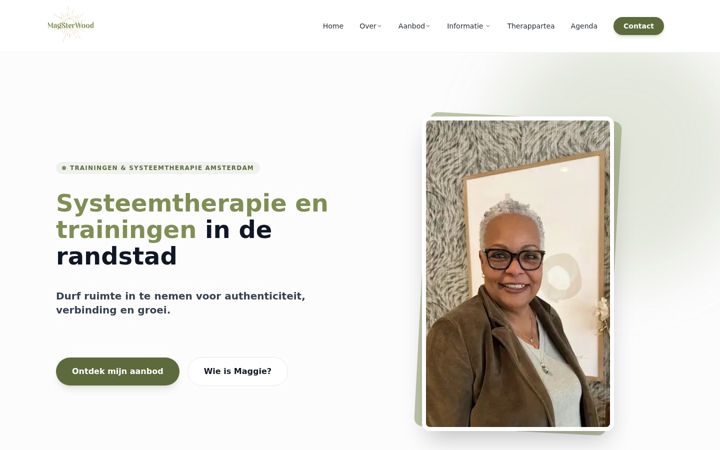 Screenshot of magsterwood.nl