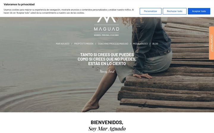 Screenshot of maguad.es