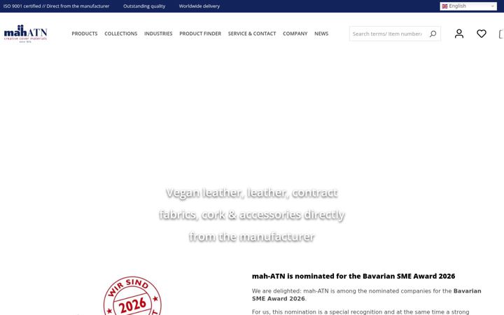 Screenshot of mah.de