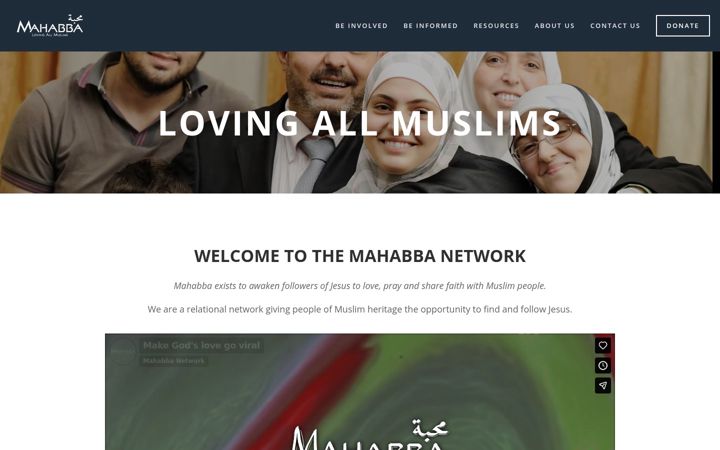 Screenshot of mahabbanetwork.com