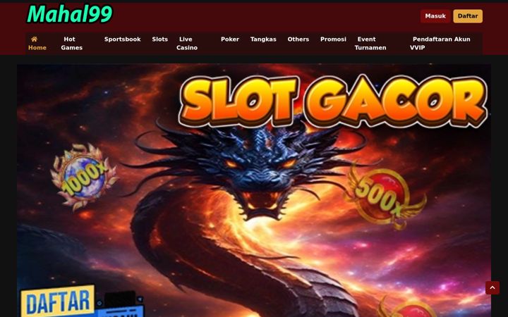 Screenshot of mahal99.net