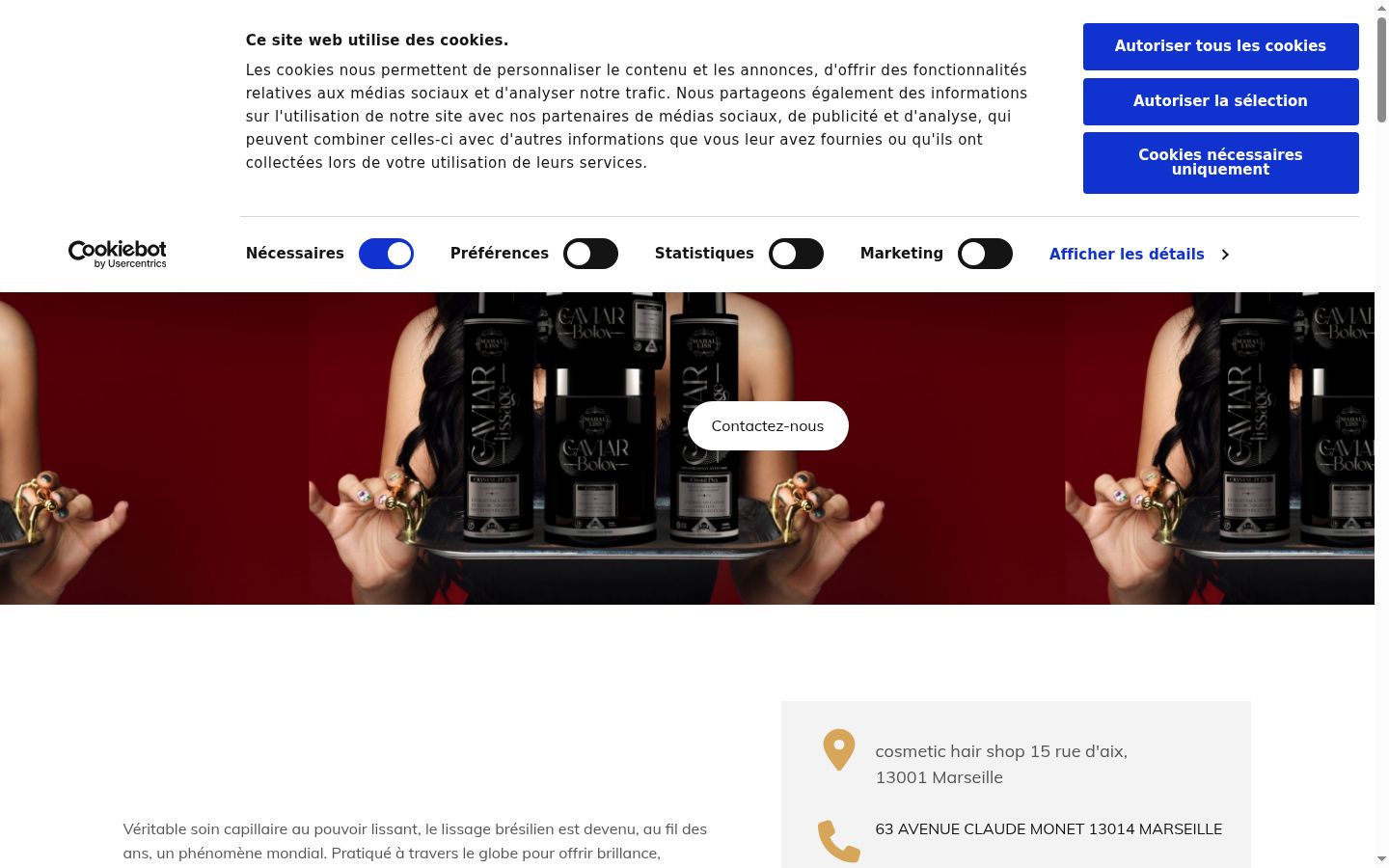 Screenshot des Einwilligungsbanners vor jeglicher Interaktion