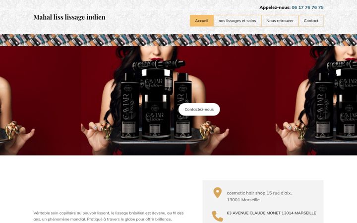 Screenshot of mahallisslissageindien.com